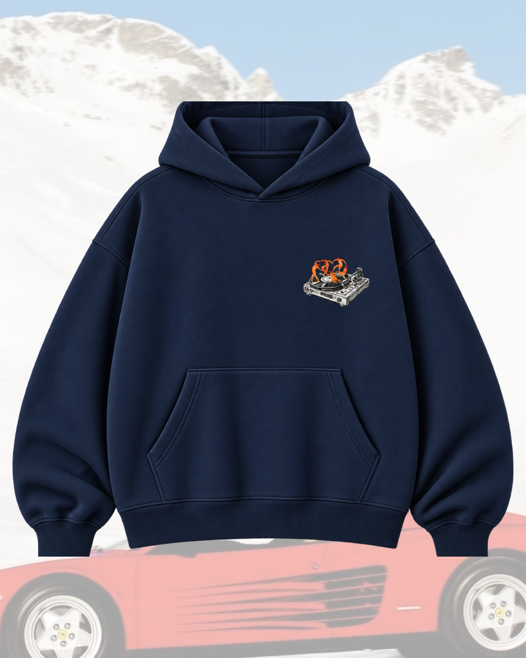 Fire Track Hoodie