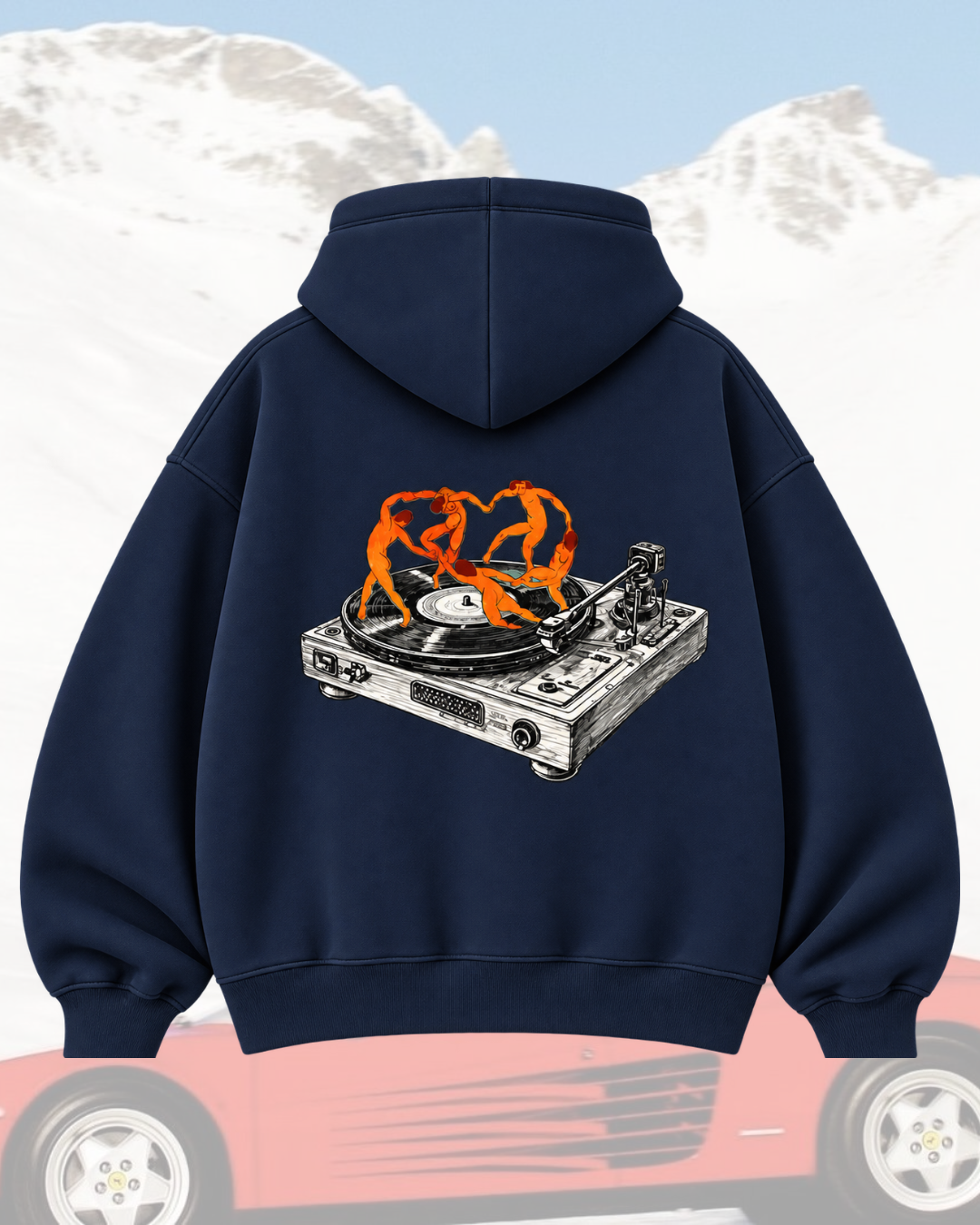 Fire Track Hoodie